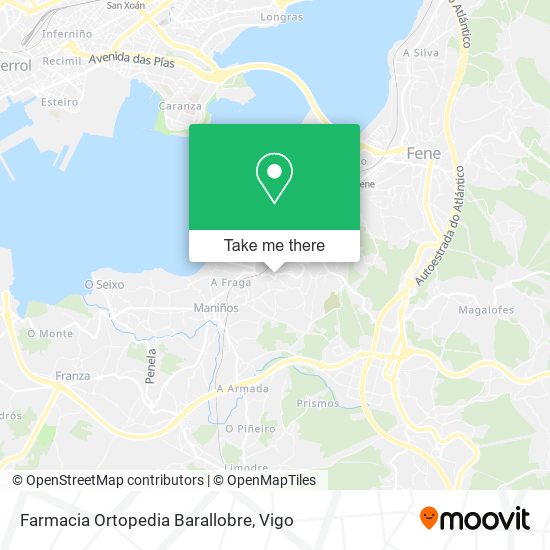 Farmacia Ortopedia Barallobre map