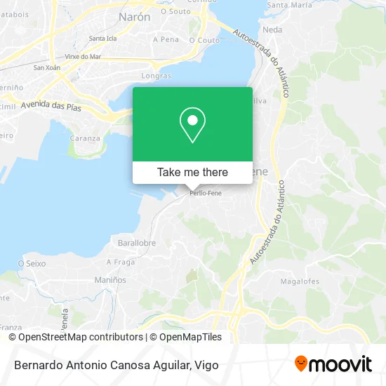 Bernardo Antonio Canosa Aguilar map