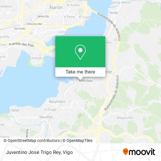 Juventino José Trigo Rey map