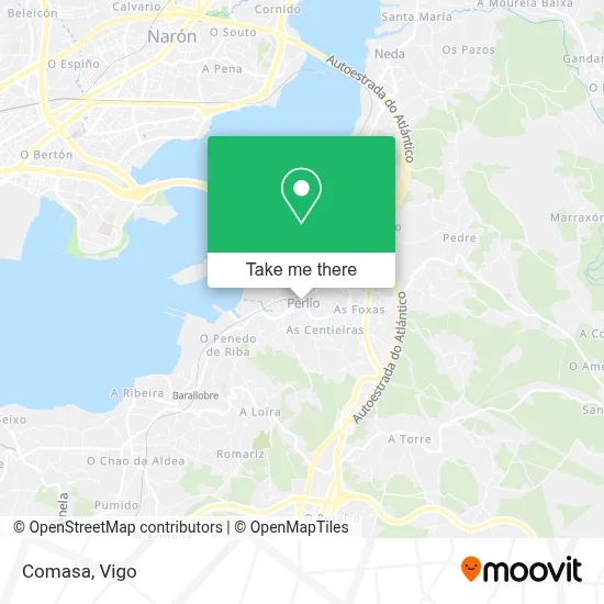 Comasa map
