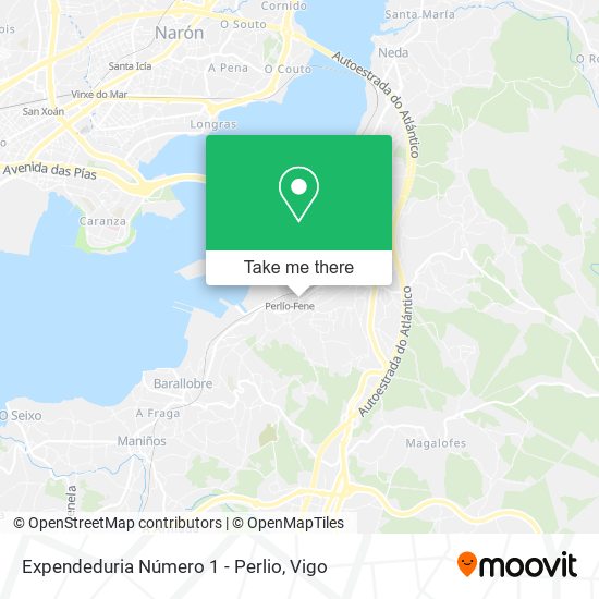 Expendeduria Número 1 - Perlio map