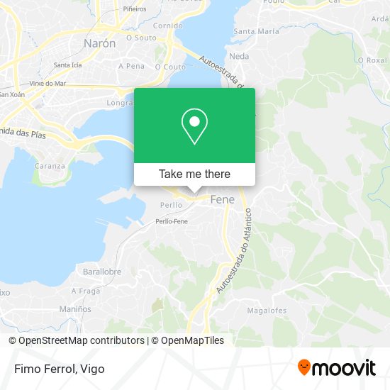 Fimo Ferrol map