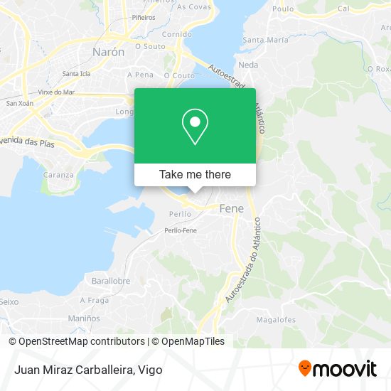 Juan Miraz Carballeira map