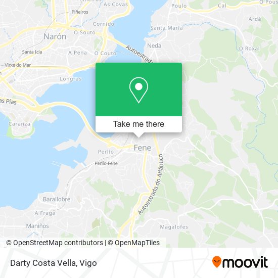 Darty Costa Vella map