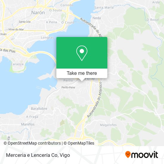 Merceria e Lencería Co map