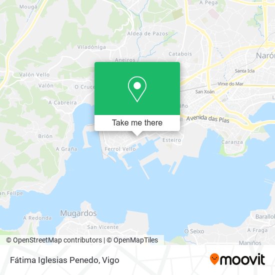 Fátima Iglesias Penedo map