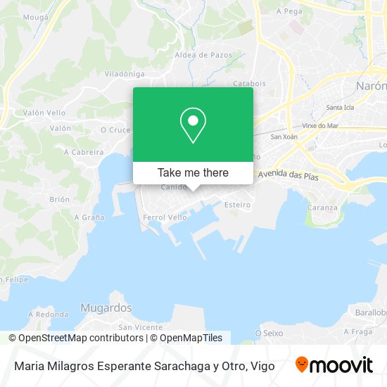 Maria Milagros Esperante Sarachaga y Otro map