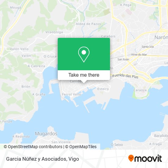 Garcia Núñez y Asociados map