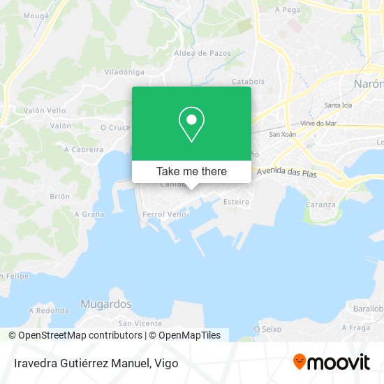 Iravedra Gutiérrez Manuel map