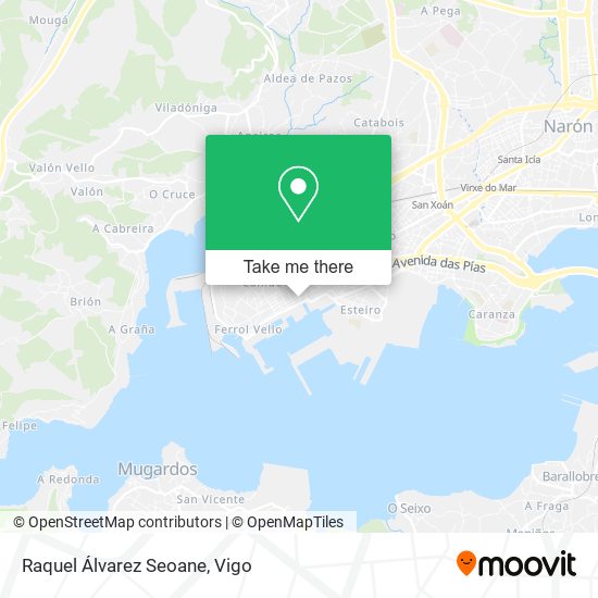 Raquel Álvarez Seoane map