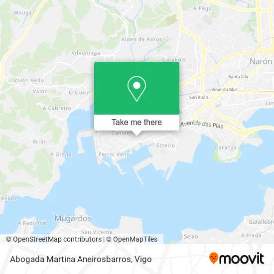 Abogada Martina Aneirosbarros map