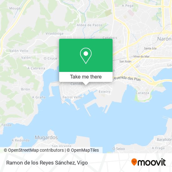 Ramon de los Reyes Sánchez map