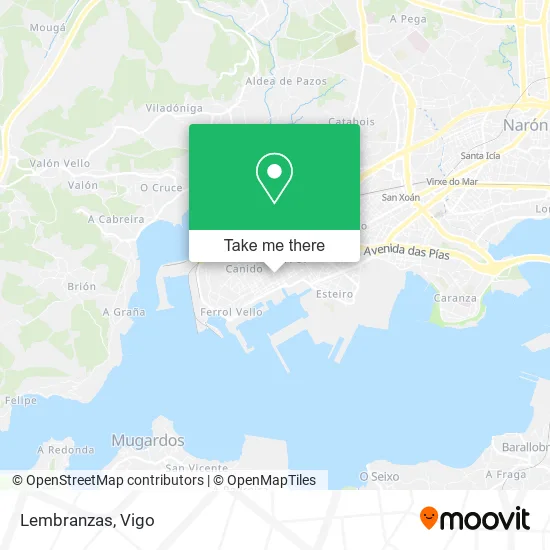 Lembranzas map