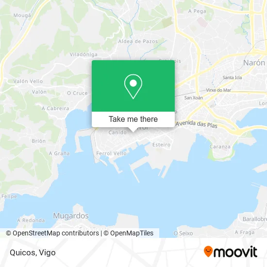 Quicos map