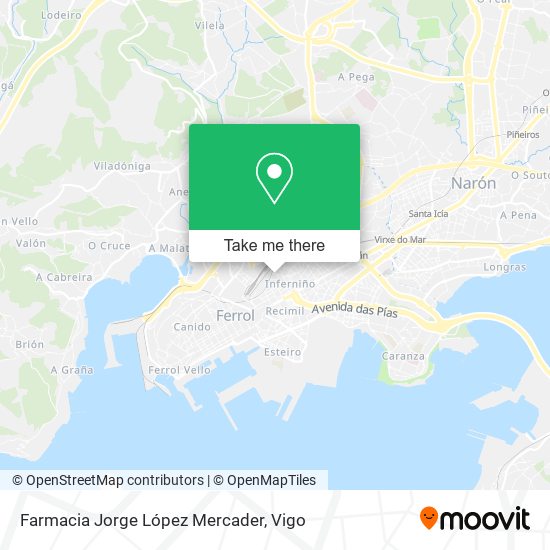 Farmacia Jorge López Mercader map