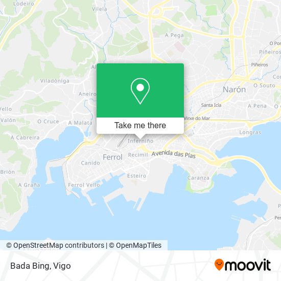 Bada Bing map