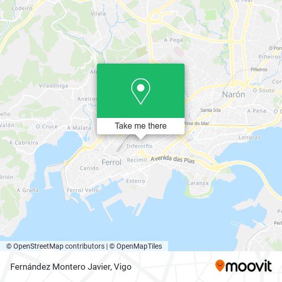 Fernández Montero Javier map
