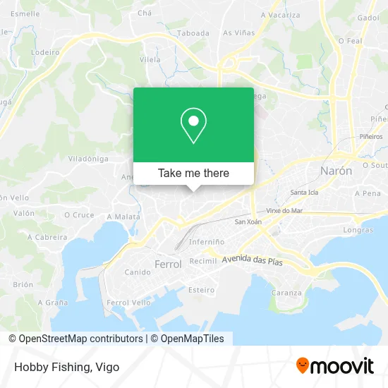 Hobby Pesca map