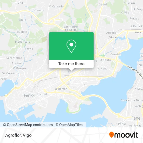 Agroflor map