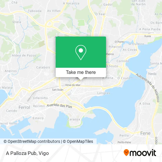 A Palloza Pub map