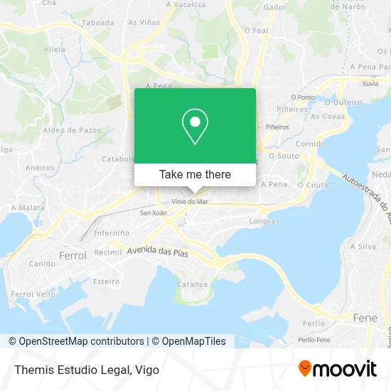 Themis Estudio Legal map