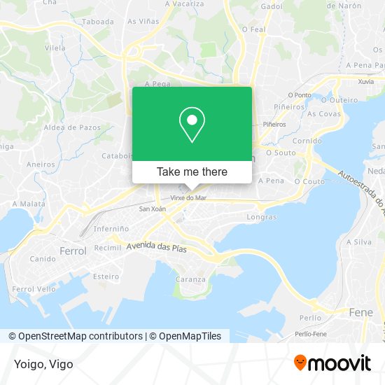 Yoigo map