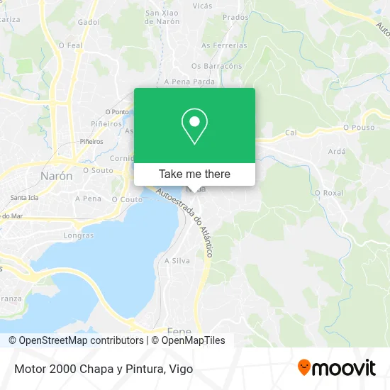 Motor 2000 Chapa y Pintura map