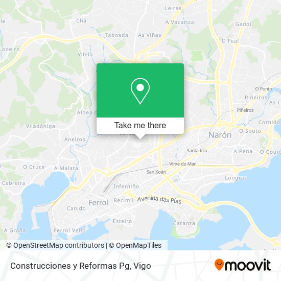 Construcciones y Reformas Pg map