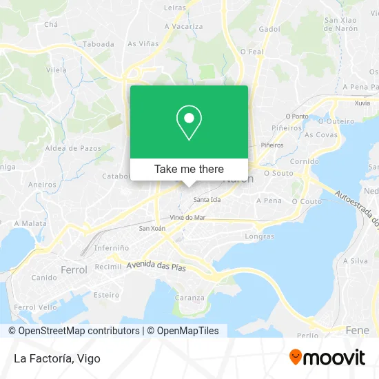 La Factoría map