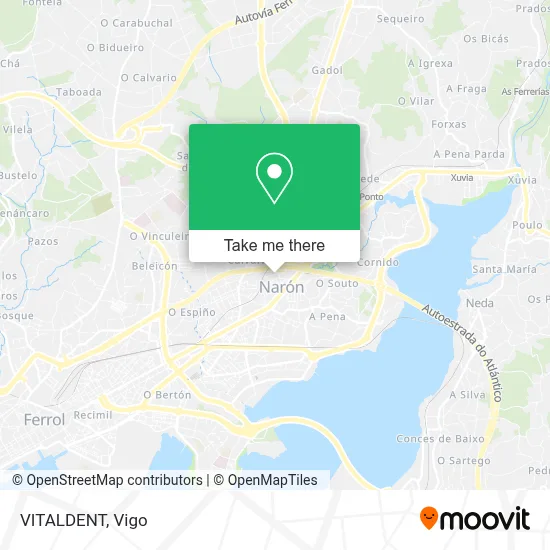 VITALDENT map