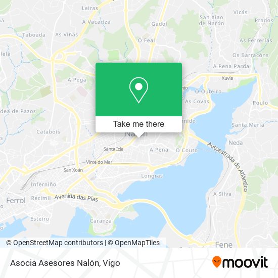 Asocia Asesores Nalón map