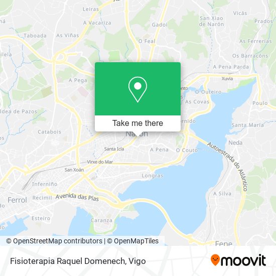 Fisioterapia Raquel Domenech map