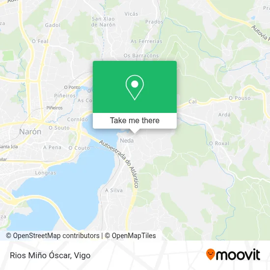 Rios Miño Óscar map