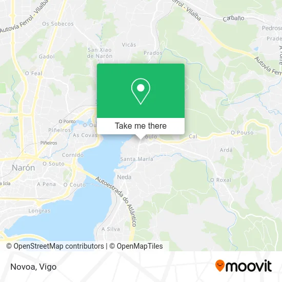 Novoa map