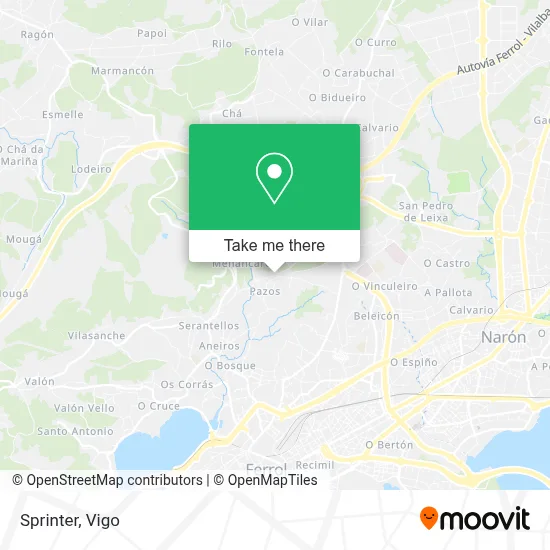 Sprinter map
