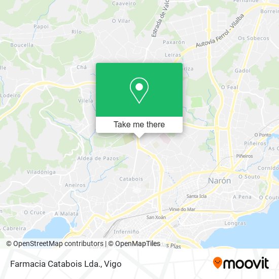 Farmacia Catabois Lda. map