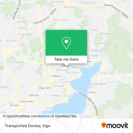 mapa Transportes Dovisa