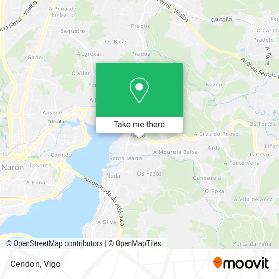 Cendon map