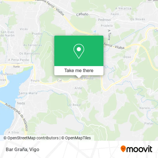 Bar Graña map
