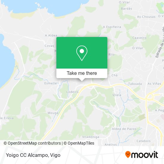 Yoigo CC Alcampo map