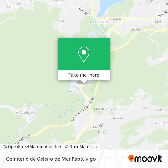 Cemiterio de Celeiro de Mariñaos map