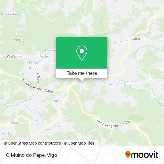 O Muino do Pepe map