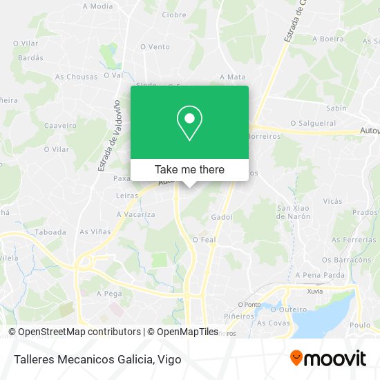 Talleres Mecanicos Galicia map