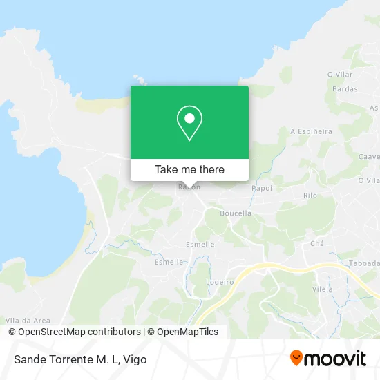 Sande Torrente M. L map