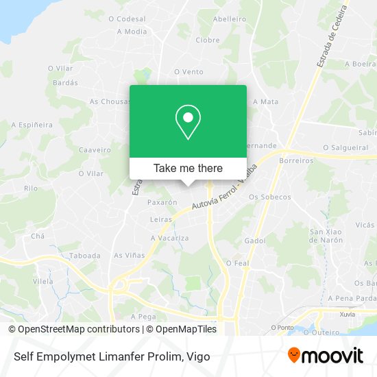 Self Empolymet Limanfer Prolim map