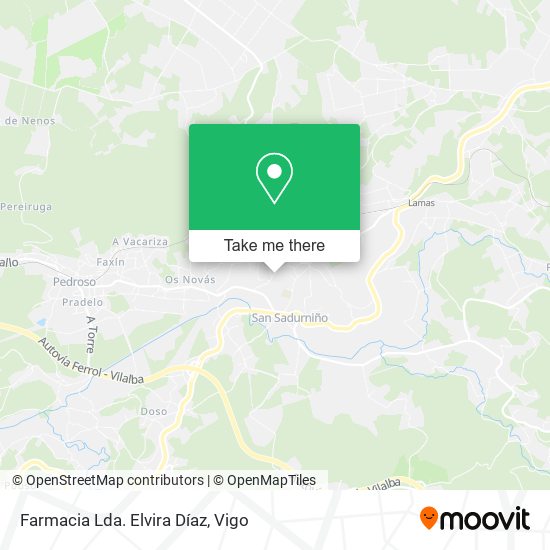 Farmacia Lda. Elvira Díaz map