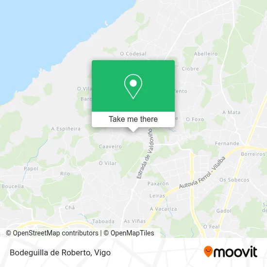 Bodeguilla de Roberto map