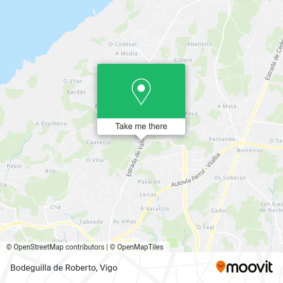 Bodeguilla de Roberto map