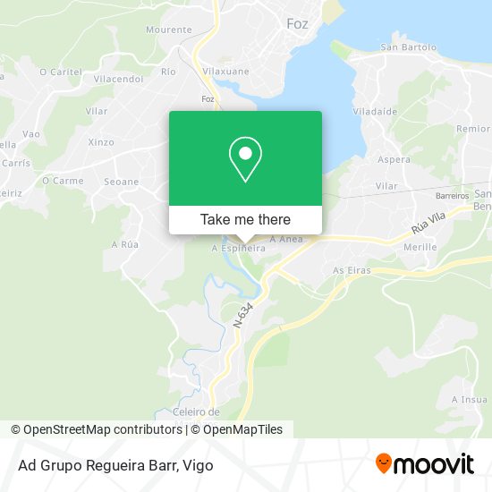 Ad Grupo Regueira Barr map