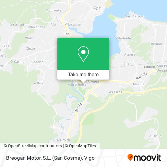 Breogan Motor, S.L. (San Cosme) map